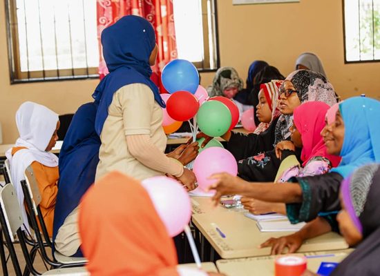 Community dialogue activity bringing young people together